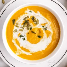 Creamy Pumpkin Soup (with Canned Pumpkin) Recipe Page