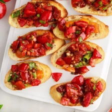 Sundried Tomato Bruschetta Recipe Page