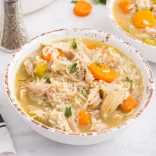 Old Fashioned Chicken and Rice Soup Recipe Page