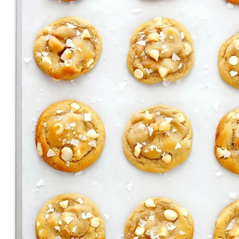 Salted White Chocolate Macadamia Nut Cookies Image