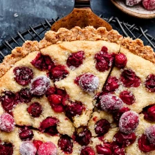 Cranberry Frangipane Tart Recipe Page