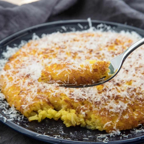 Risotto al Salto (Crispy Rice Pancake) Recipe Image