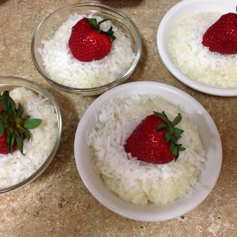 Coconut Tapioca Pudding Image