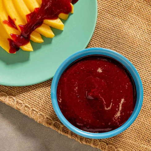 Chamoy (Salty and Spicy Mexican Pickled Fruit Sauce) Image