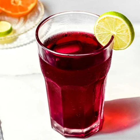 Agua De Jamaica (Hibiscus Iced Tea) Image