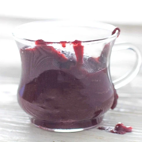 Purple Carrots, Blueberries with Nutmeg Baby Food Puree Image