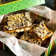 Chocolate Almond Toffee Recipe Page