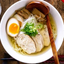 Shio Ramen with Chicken Chashu Recipe Page