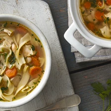 Easy Chicken Noodle Soup Recipe Page