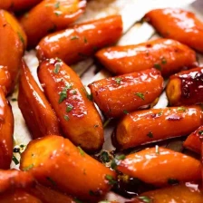 Brown Sugar Glazed Carrots Recipe Page