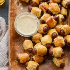 Pigs in a Blanket with Spicy Honey Mustard Sauce Recipe Page