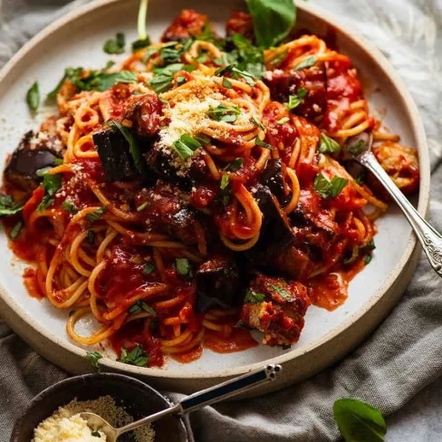 Pasta alla Norma (Eggplant pasta) Image