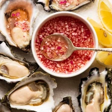 Mignonette Sauce for Oysters Recipe Page