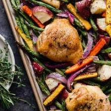 Sheet Pan Chicken And Vegetables Recipe Recipe Page