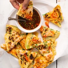 Korean Prawn Pancakes | Marion&#039;s Kitchen Recipe Page