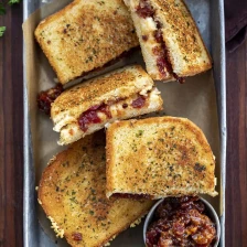 Grilled Cheese with Spicy Tomato Jam Recipe Page