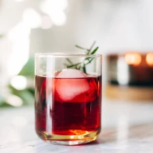 Rosemary Pom Spritzer AKA The Merry Mocktail Recipe Page