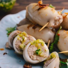 Thai Grilled Stuffed Squid | Marion&#039;s Kitchen Recipe Page