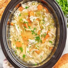 Slow Cooker Chicken Noodle Soup Recipe Page