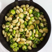 Gnocchi with Brussels Sprouts Recipe Page