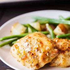 Honey Mustard Chicken, Green Beans, and Potatoes Recipe Page