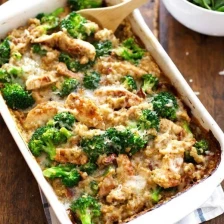 Creamy Chicken Quinoa and Broccoli Casserole Recipe Page