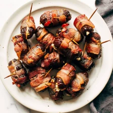 Bacon-Wrapped Dates with Goat Cheese Recipe Page