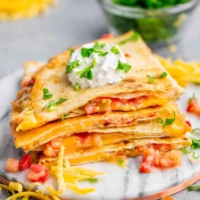 Easy Cheese Quesadillas Recipe Page