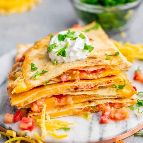 Easy Cheese Quesadillas Image