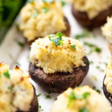 Easy Crab Stuffed Mushrooms Recipe Page