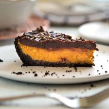 Chocolate Glazed Pumpkin Pie Recipe Page