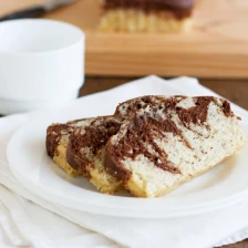 Chocolate Sweet Cream Marble Loaf Recipe Page