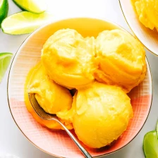 5-Minute Mango Lime Sorbet Recipe Page