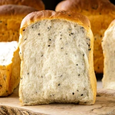 Black Sesame Milk Bread (Shokupan) Recipe Page