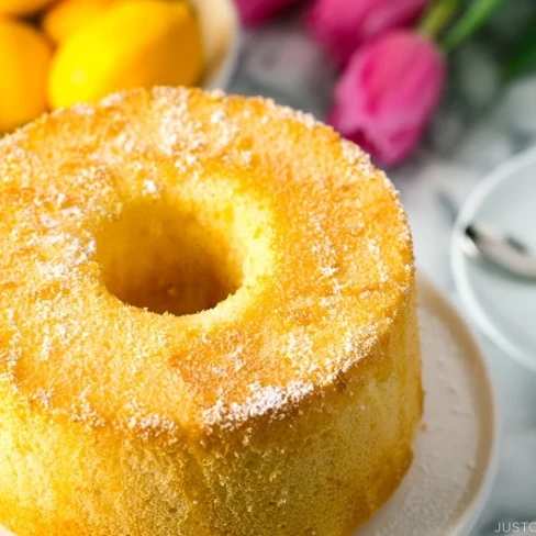 Meyer Lemon Chiffon Cake Image