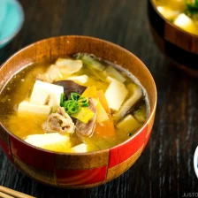 Miso Soup with Yuzu Kosho Recipe Page