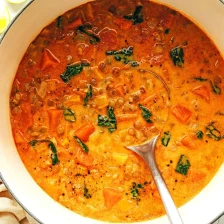 Peanut Curry Lentil Soup Recipe Page