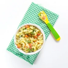 Easy-Peasy 5 Veggie Pasta for Baby Recipe Page