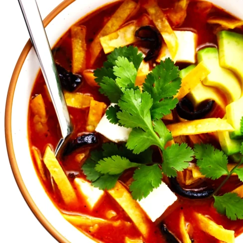 Sopa Azteca (Tortilla Soup) Image