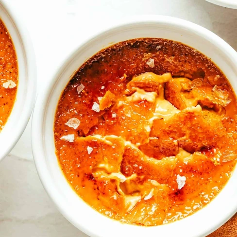 Salted Caramel Crème Brûlée Image