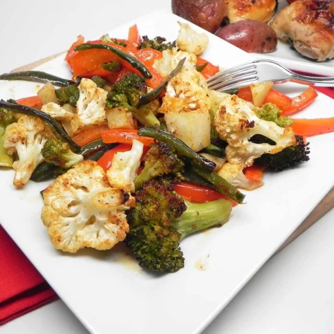 Spicy Roasted Vegetables Image