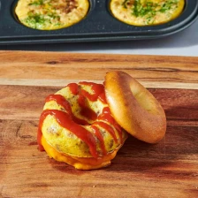 Donut Pan Egg Sandwiches Recipe Page