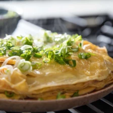 Chinese-Style Layered Omelette Recipe Page