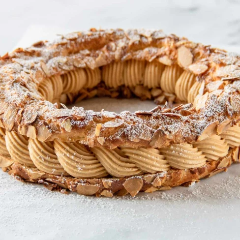 Paris–Brest (Pâte à Choux With Praline Crème Mousseline) Recipe Image