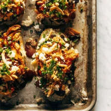 Loaded BBQ Baked Potatoes Recipe Page