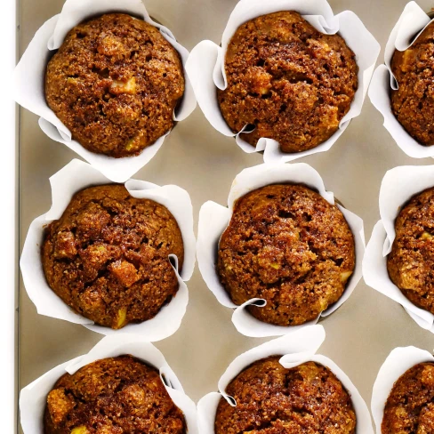 Healthy Apple Muffins Image