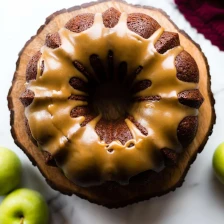 Glazed Apple Bundt Cake Recipe Page