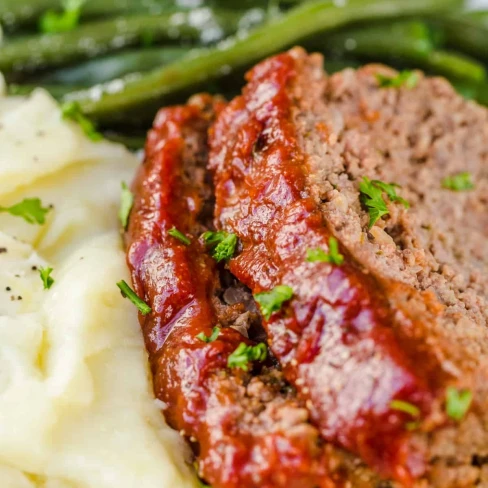 Meatloaf Recipe with the Best Glaze Image