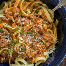 Slow Cooker Bolognese Sauce (Pasta Meat Sauce) Recipe Page