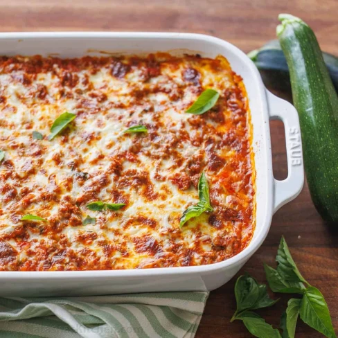 Zucchini Lasagna Recipe Image